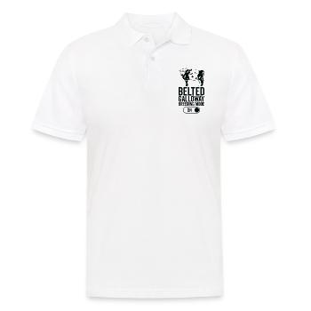 Mode d’élevage des vaches activé - Gürnelgalloway - Polo Homme - blanc - Devant - Kai (181cm)