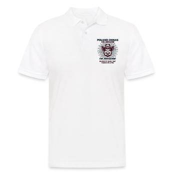 Cochon Papa Maman - Agriculteur Pologne Chine - Polo Homme - blanc - Devant - Kai (181cm)