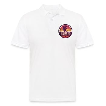 Wanderer Hiked It Liked It Wandern - Männer Poloshirt - Weiß - Vorne - Kai (181cm)