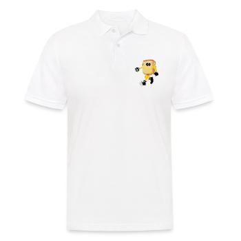 Fun Bread Sandwich Cardio Running Runners - Men's Polo Shirt - white - Front - Kai (181cm)