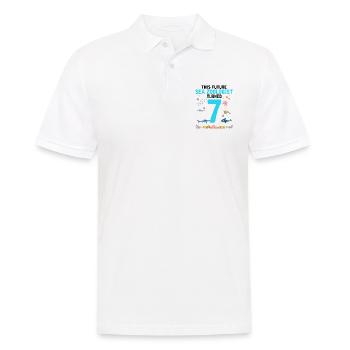Zooologist Marine Biologist Marine Biology - Men's Polo Shirt - white - Front - Kai (181cm)