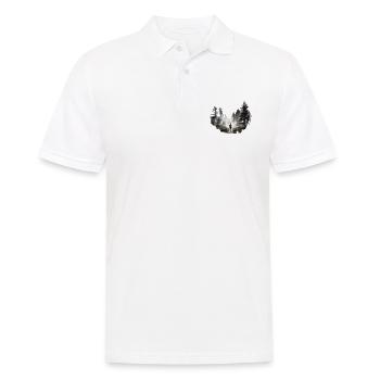 Courez avec style : votre t-shirt de jogging parfait - Polo Homme - blanc - Devant - Kai (181cm)