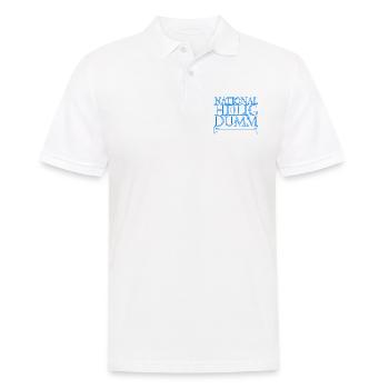 nationalheiligdumm blau - Männer Poloshirt - Weiß - Vorne - Kai (181cm)