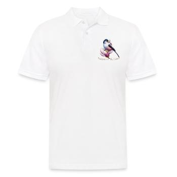 Meise Nature's Beauty - Männer Poloshirt - Weiß - Vorne - Kai (181cm)