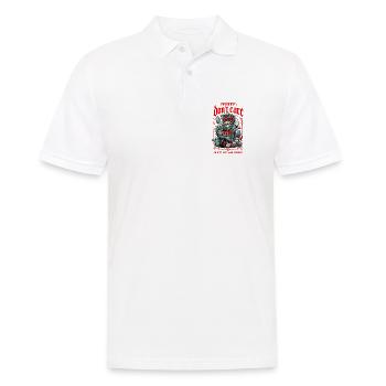 Jardinage biologique Garden Hair Don’t Care - Polo Homme - blanc - Devant - Kai (181cm)