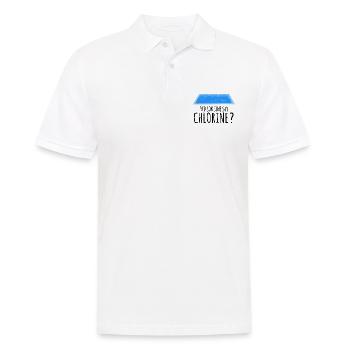 Pool Guy Design für Poolboy und Poolreiniger - Männer Poloshirt - Weiß - Vorne - Kai (181cm)