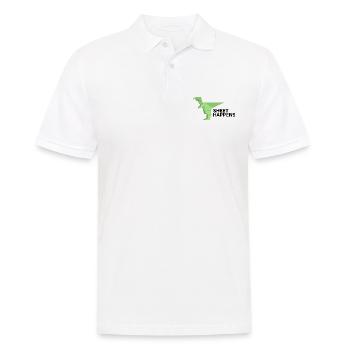 Conception d'origami Kirigami coloré - Polo Homme - blanc - Devant - Kai (181cm)