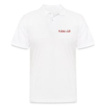 Ich Rum Mann - Männer Poloshirt - Weiß - Vorne - Kai (181cm)