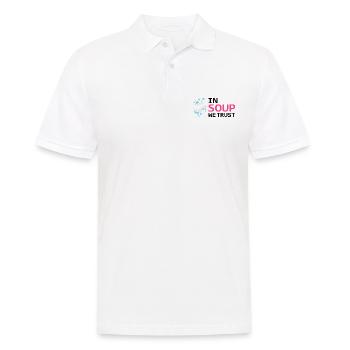 Conception de fabrication de savon pour les conceptions de fabricants de savon - Polo Homme - blanc - Devant - Kai (181cm)