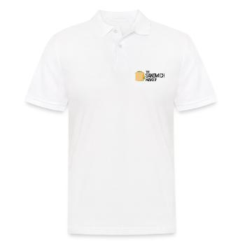 Sandwich Macher Grillen Papa BBQ Sandwich - Männer Poloshirt - Weiß - Vorne - Kai (181cm)