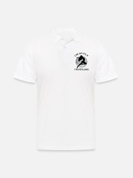 Lustig Lustig Cool Fairy Aussprachen - Männer Poloshirt - Weiß