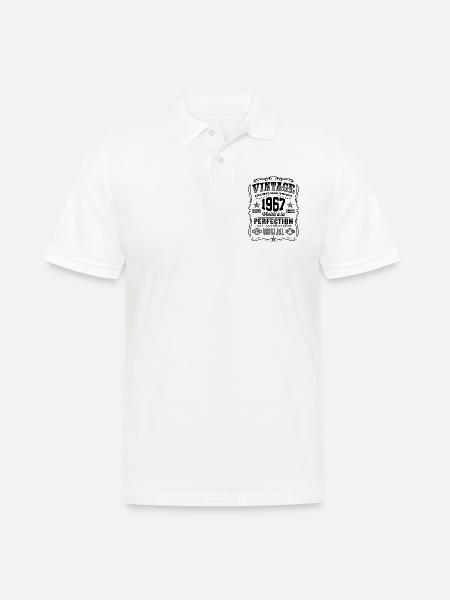 Vintage 1967 Cadeau Anniversaire 52 Ans - Polo Homme - blanc
