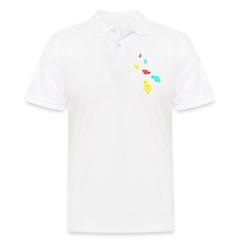 raisins - Polo Homme - blanc - Devant - Kai (181cm)