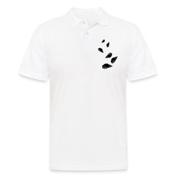 Symbole de coquille - Polo Homme - blanc - Devant - Kai (181cm)