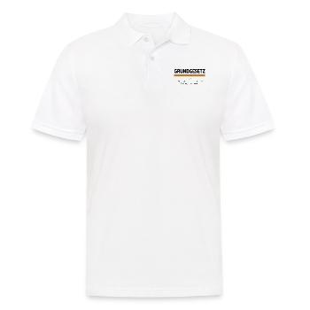 Lustiges Satire Grundgesetz Mallorca Urlaub - Männer Poloshirt - Weiß - Vorne - Kai (181cm)