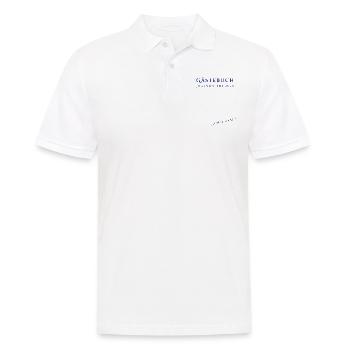 Jugendweihe 2025 - Männer Poloshirt - Weiß - Vorne - Kai (181cm)