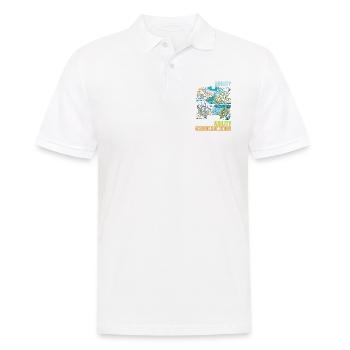 Jour de la Terre, Environnementalistes, Journée mondiale de l’environnement - Polo Homme - blanc - Devant - Kai (181cm)