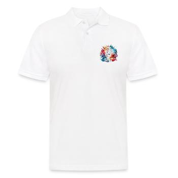 Ich Liebe Hip-hop-musik Breakdance Rap Breakdance - Männer Poloshirt - Weiß - Vorne - Kai (181cm)