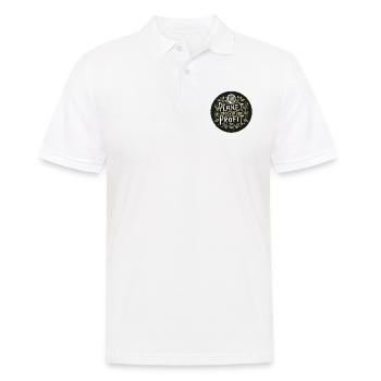 Planet over profit sauver la planète - Polo Homme - blanc - Devant - Kai (181cm)