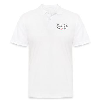 Super Tata - Polo Homme - blanc - Devant - Kai (181cm)