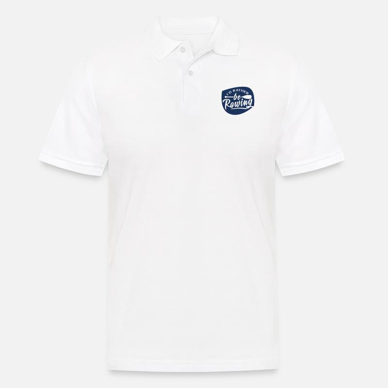 Rame aviron rameur Rameur Rowing - Polo Homme - blanc