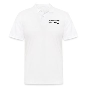 Tir sportif - Polo Homme - blanc - Devant - Kai (181cm)