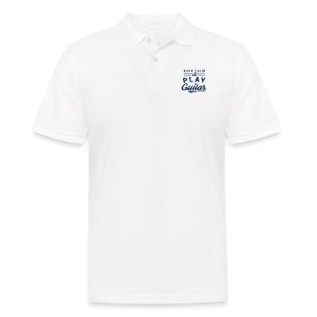 Guitare Guitare guitare guitare - Polo Homme - blanc - Devant - Kai (181cm)