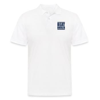 Beat Box Beatboxes Beatboxer Beatbox Music - Men's Polo Shirt - white - Front - Kai (181cm)