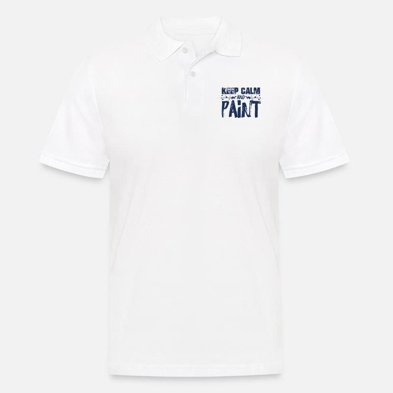 Painter Painting Painter Painter Team - Men's Polo Shirt - white