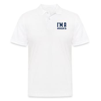 pharmacist - Men's Polo Shirt - white - Front - Kai (181cm)