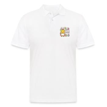 Joyeuses Pâques - Polo Homme - blanc - Devant - Kai (181cm)