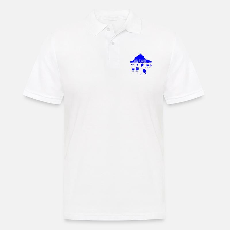 MONT SAINT MECHIL - Männer Poloshirt - Weiß
