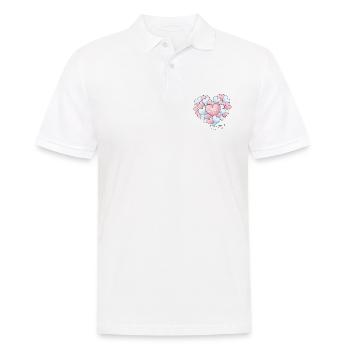 Muttertag Geschenk für beste Mama zum Muttertag - Männer Poloshirt - Weiß - Vorne - Kai (181cm)