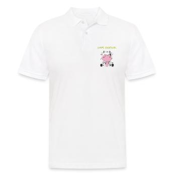 Akupunktur chinesische Medizin Gesundheit lustige - Männer Poloshirt - Weiß - Vorne - Kai (181cm)