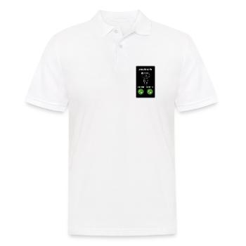Jesus ruft an - Männer Poloshirt - Weiß - Vorne - Kai (181cm)