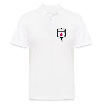 Arzt Therapie Behandlung Tropf - Männer Poloshirt - Weiß - Vorne - Kai (181cm)