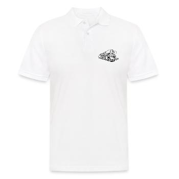 Dampflok 01 1531 - Männer Poloshirt - Weiß - Vorne - Kai (181cm)