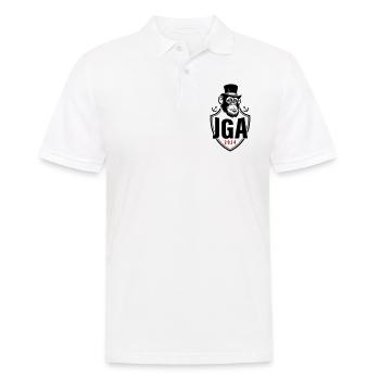 Junggesellen Abschied 2024 Affe Bräutigam Jga - Männer Poloshirt - Weiß - Vorne - Kai (181cm)