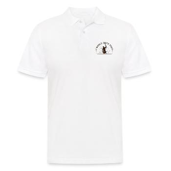 Metalsmith I Would Smith That Funny Blacksmith - Men's Polo Shirt - white - Front - Kai (181cm)