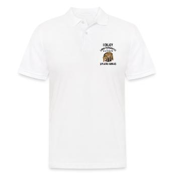 Conception de coyote pour les réacteurs de coyote - Polo Homme - blanc - Devant - Kai (181cm)