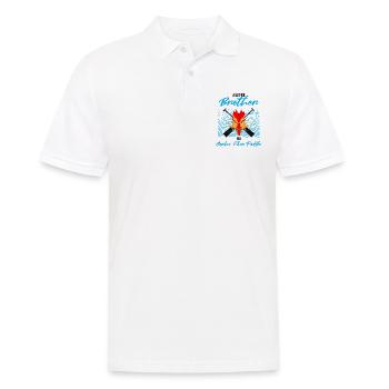 Dragon boating theme for dragon boat paddling - Men's Polo Shirt - white - Front - Kai (181cm)