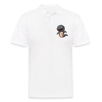 Dolphin Halloween Comic Funny - Men's Polo Shirt - white - Front - Kai (181cm)