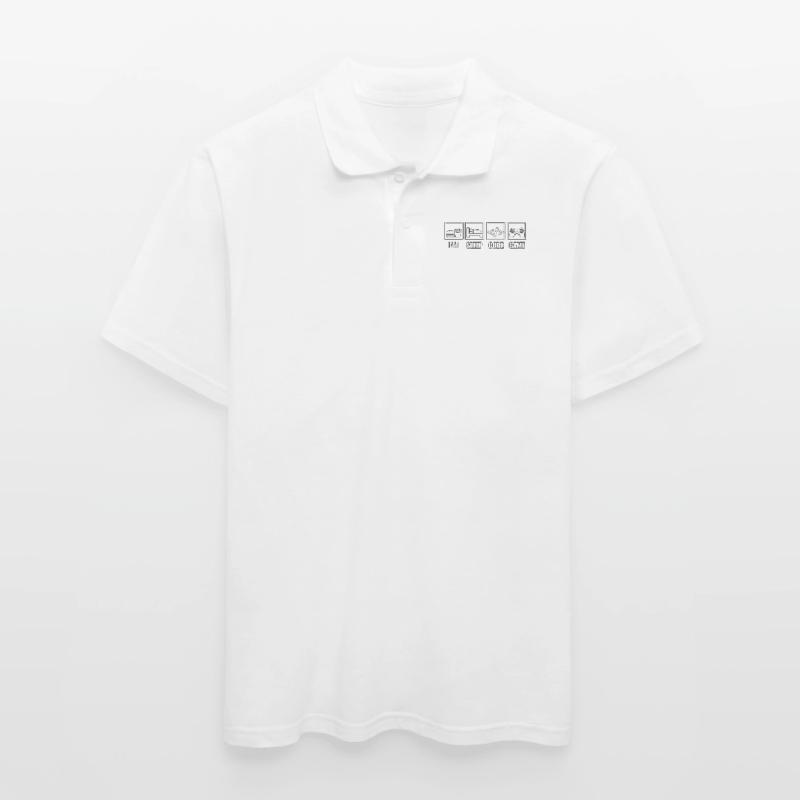 Informaticien Nerd Admin système Expert IT Codeur Polo Homme
