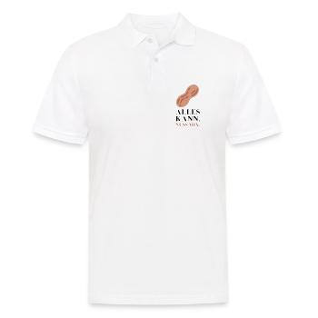 Alles kann Nuss Mix - Männer Poloshirt - Weiß - Vorne - Kai (181cm)