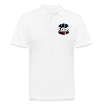 Salvation Prevents Damnation - Men's Polo Shirt - white - Front - Kai (181cm)
