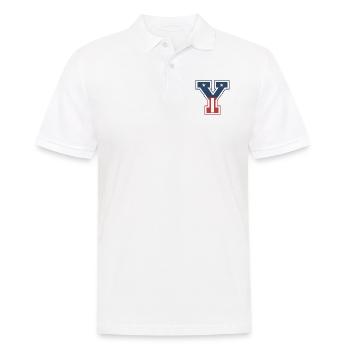 Lettre Y ÉTATS-UNIS - Polo Homme - blanc - Devant - Kai (181cm)