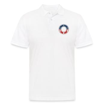 Lettre O États-Unis - Polo Homme - blanc - Devant - Kai (181cm)