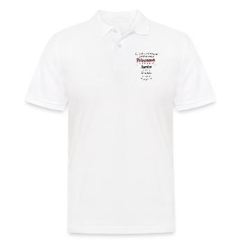 Princesse Et Sambo - Polo Homme - blanc - Devant - Kai (181cm)