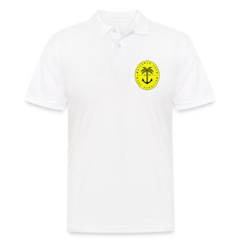 Mallorca Crew Anker Palme - Männer Poloshirt - Weiß - Vorne - Kai (181cm)
