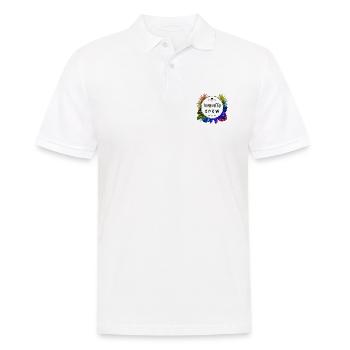 Teneriffa Crew Bunt - Männer Poloshirt - Weiß - Vorne - Kai (181cm)